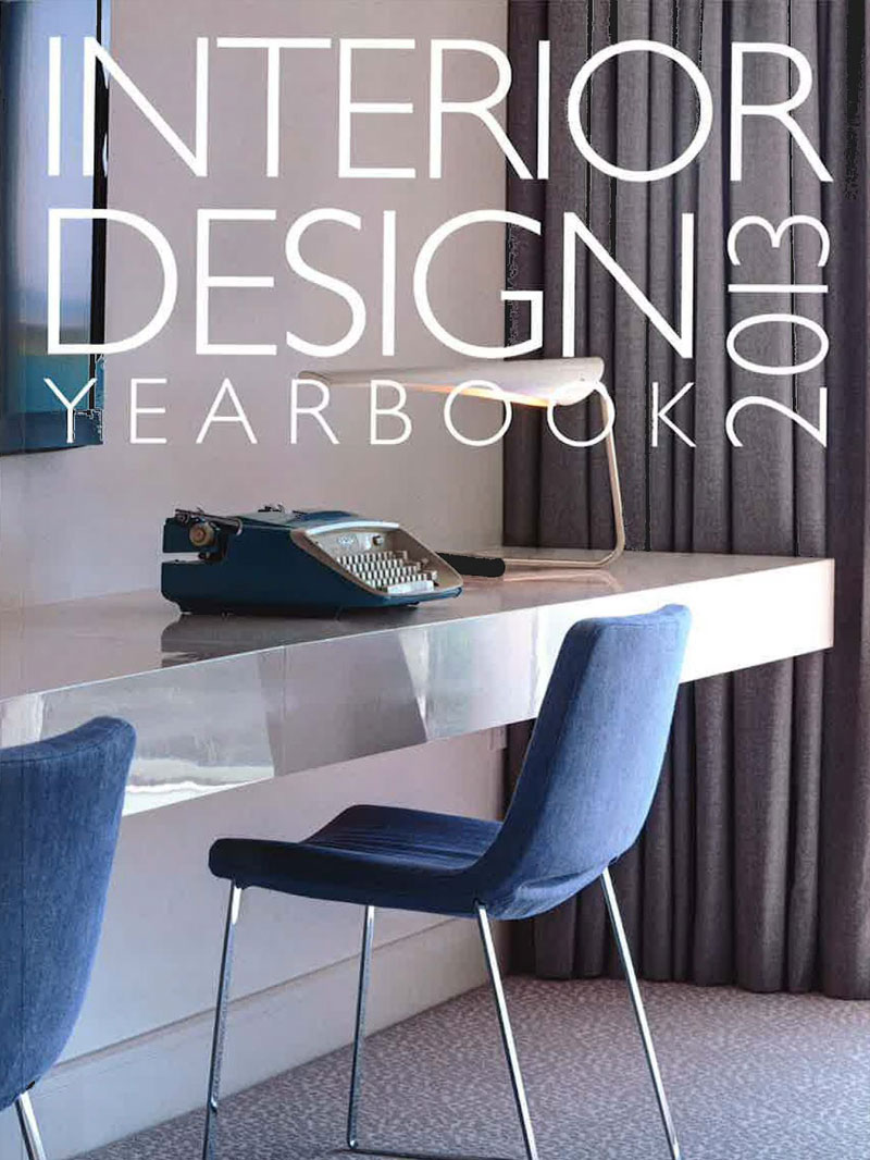 Interior Design Yearbook Purple Design